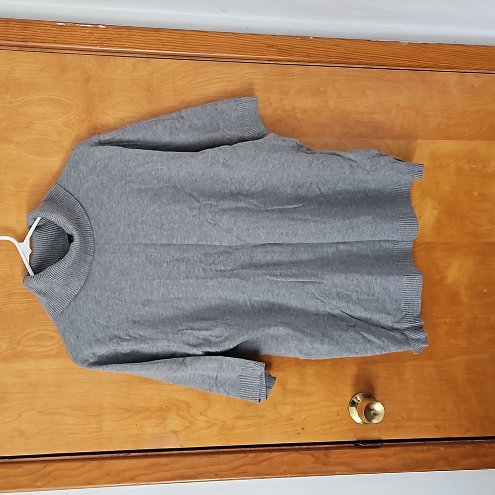 Short-sleeved Turtle Neck Sweater